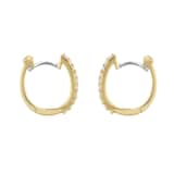 Roberto Coin Perfect Diamond Hoop® 18ct Yellow Gold 0.20ct Diamond Huggie Hoop Earrings