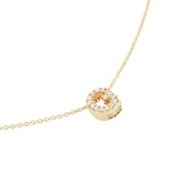 Roberto Coin Tiny Treasures 18ct Yellow Gold 0.06ct Love Letter G Necklaces