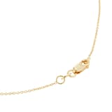 Roberto Coin Tiny Treasures 18ct Yellow Gold 0.08ct Love Letter W Necklaces