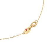 Roberto Coin Diamonds By The Inch 18ct Yellow Gold 0.25ct Diamond 5 Station Necklace