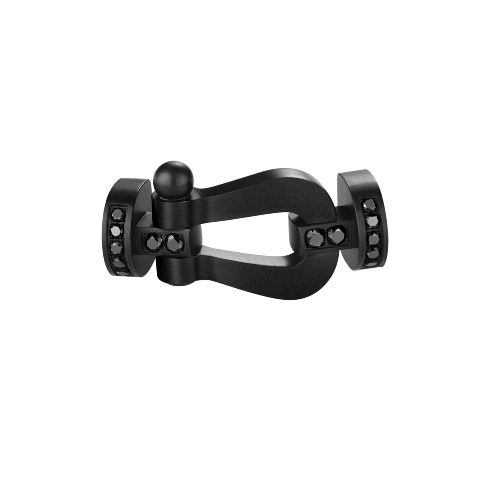 Fred Force 10 Titanium 0.32ct Black Diamond Buckle Large Model Fred Force 10 Titanium 0.32ct Black Diamond Buckle Large Model