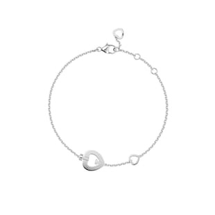 Fred Pretty Woman 18ct White Gold 0.03ct Diamond Bracelet