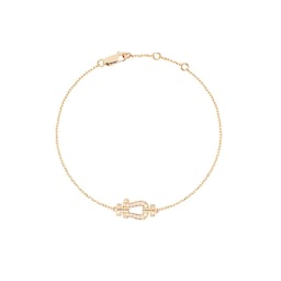 37080313 - Force 10 18ct Yellow Gold 0.06ct Diamond Bracelet
