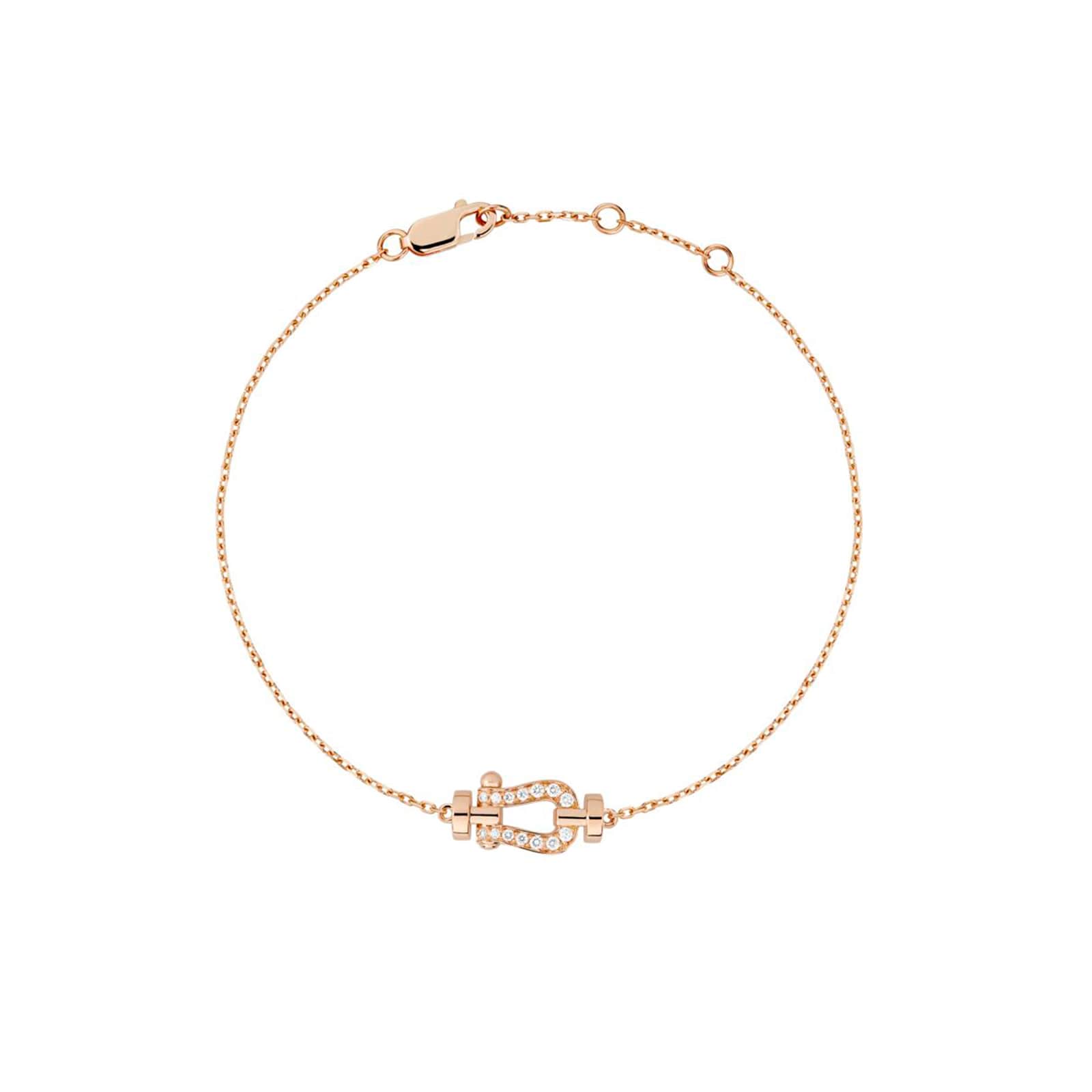 Fred Force 10 18ct Rose Gold Diamond Bracelet Fred Force 10 18ct Rose Gold Diamond Bracelet