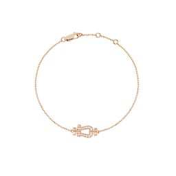 37080314 - Force 10 18ct Rose Gold 0.06ct Diamond Bracelet