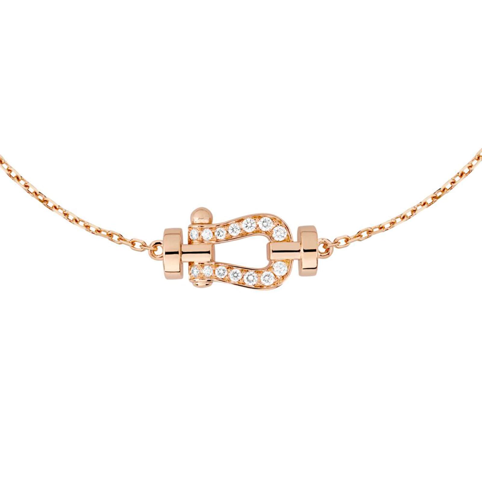 Fred Force 10 18ct Rose Gold Diamond Bracelet Fred Force 10 18ct Rose Gold Diamond Bracelet