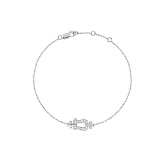 Fred Force 10 18ct White Gold 0.06ct Diamond Bracelet Fred Force 10 18ct White Gold 0.06ct Diamond Bracelet