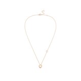 Fred Pretty Woman 18ct Rose Gold 0.03ct Diamond Necklace