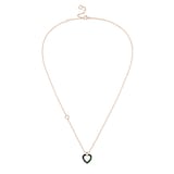 Fred Pretty Woman 18ct Rose Gold Mother of Pearl & Malachite Necklace