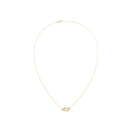 37080325 - Force 10 18ct Yellow Gold 0.06ct Diamond Necklace