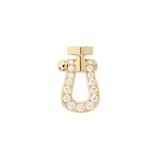 Fred Force 10 18ct Yellow Gold 0.07ct Diamond Single Stud Earring - Right