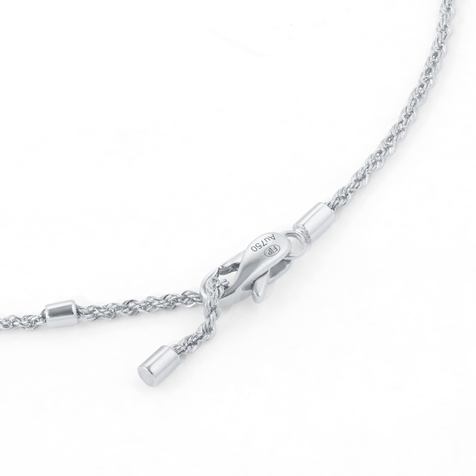 Fred Force 10 18ct White Gold Diamond Necklace