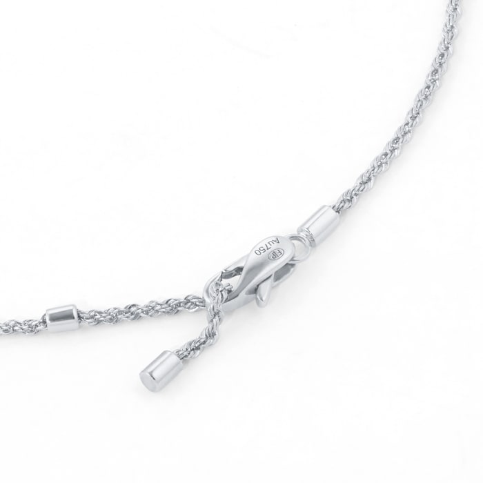 Fred Force 10 18ct White Gold 0.36ct Diamond Necklace