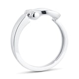 Fred Force 10 18ct White Gold 0.03ct Diamond Ring
