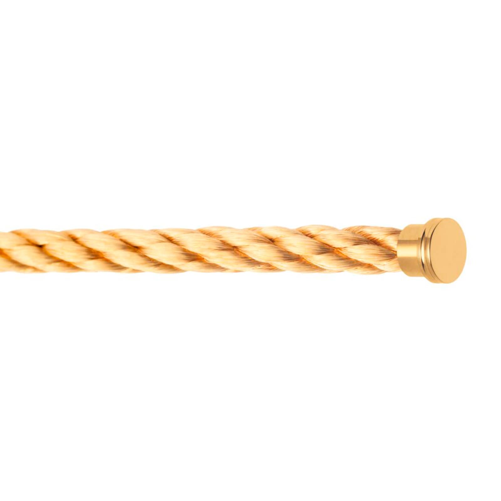 Force 10 Yellow Gold Cable Large Model - Size 16