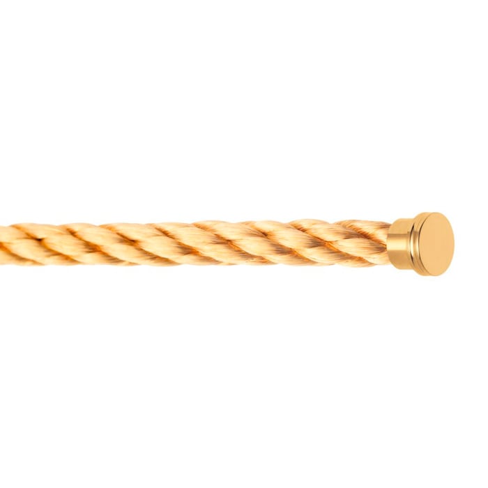 Fred Force 10 Yellow Gold Cable Large Model - Size 16