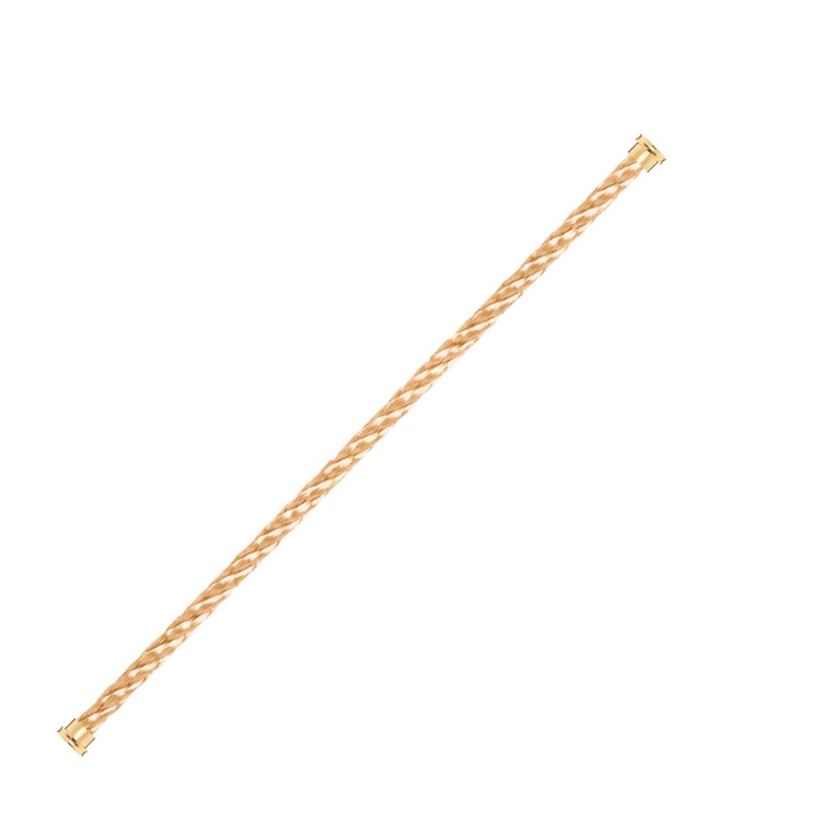 Fred Force 10 Yellow Gold Cable Large Model - Size 16 Fred Force 10 Yellow Gold Cable Large Model - Size 16