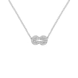 Fred Chance Infinie 18ct White Gold 0.19ct Diamond Necklace