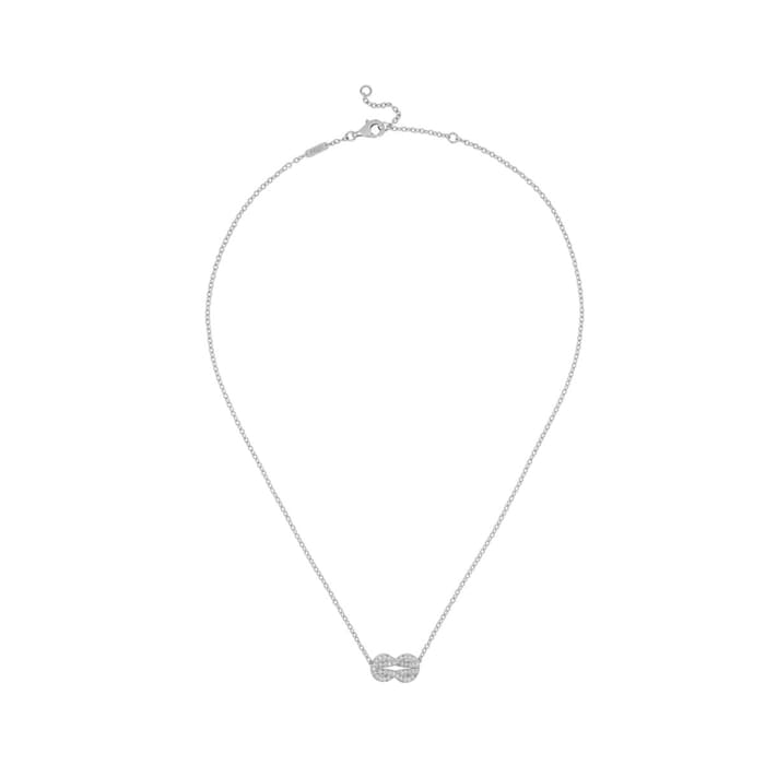 Fred Chance Infinie 18ct White Gold 0.19ct Diamond Necklace