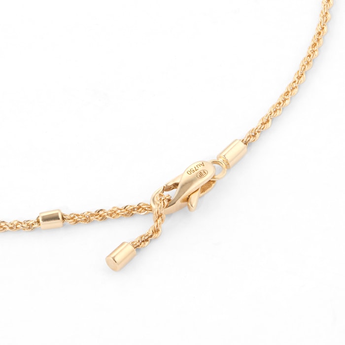 Fred Force 10 Necklace 18ct Yellow Gold 0.13ct Diamond Necklace