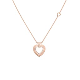 37080392 - Pretty Woman 18ct Rose Gold 0.19ct Diamond Necklace