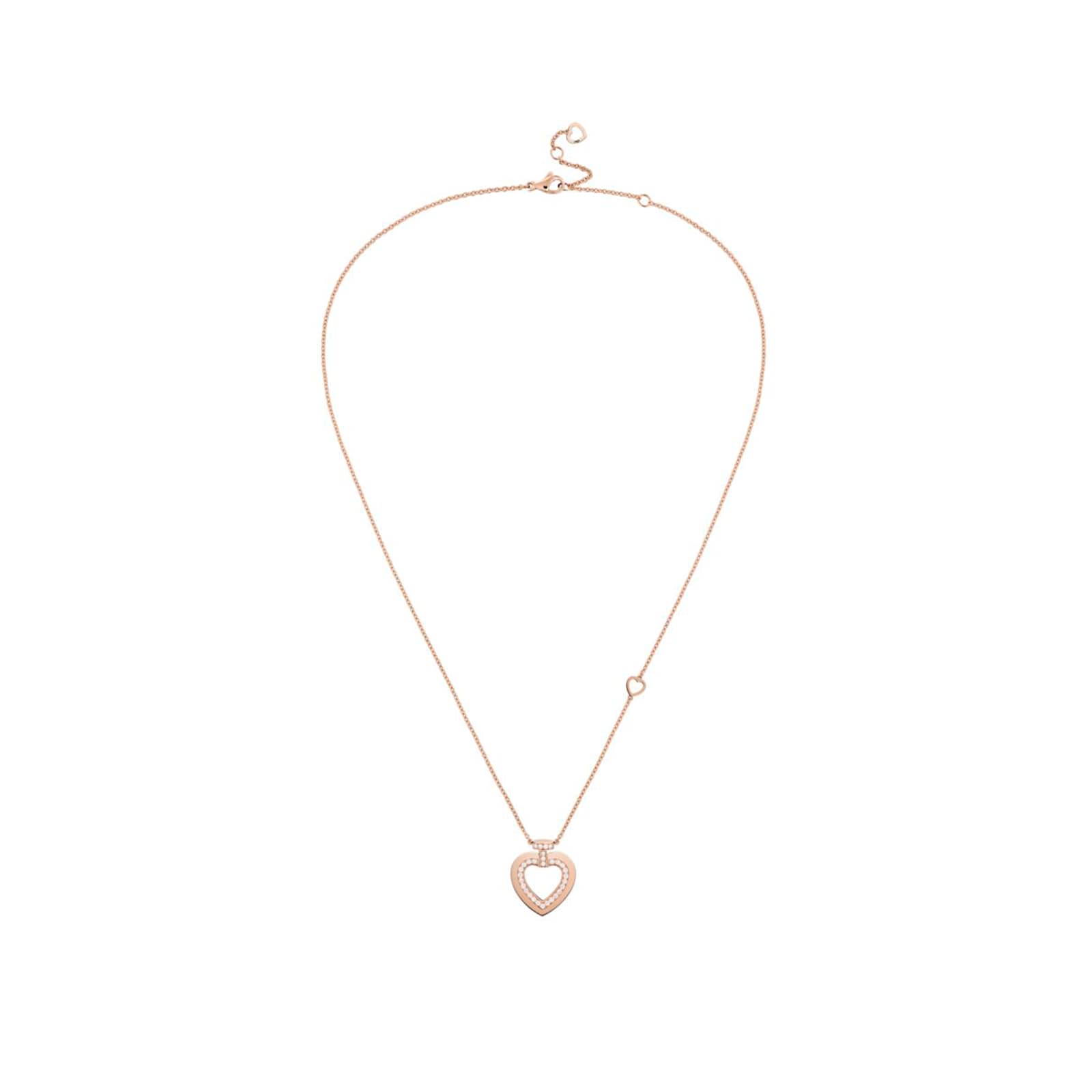Fred Pretty Woman 18ct Rose Gold 0.19ct Diamond Necklace Fred Pretty Woman 18ct Rose Gold 0.19ct Diamond Necklace