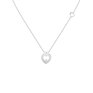 Fred Pretty Woman 18ct White Gold 0.03ct Diamond Necklace