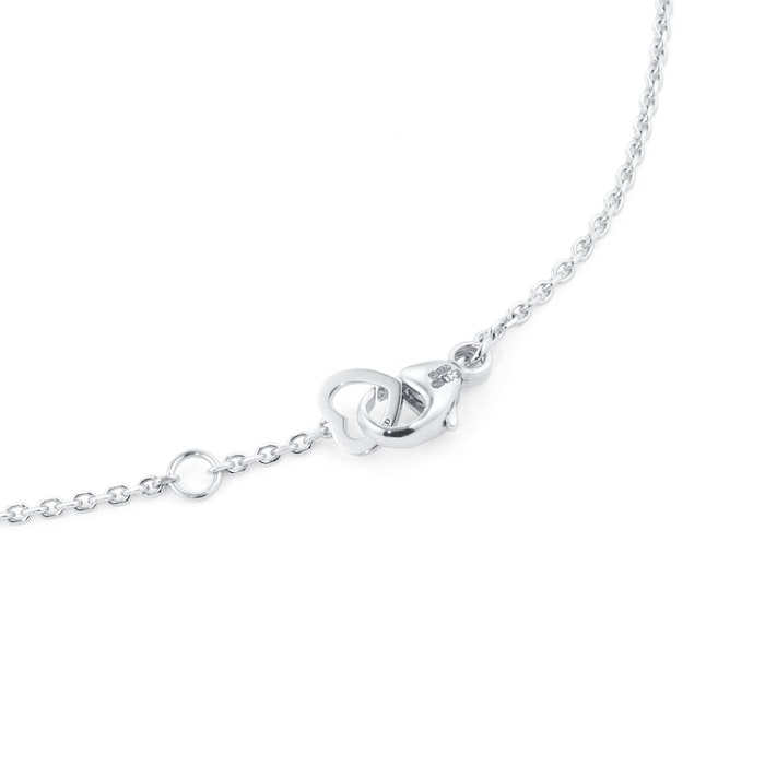 Fred Pretty Woman 18ct White Gold 0.03ct Diamond Necklace