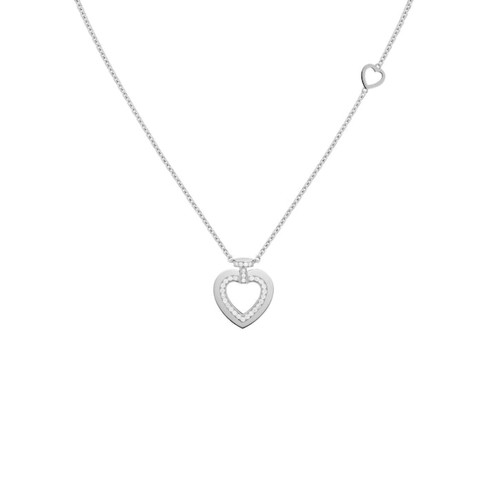 Fred Pretty Woman 18ct White Gold 0.15ct Diamond Necklace