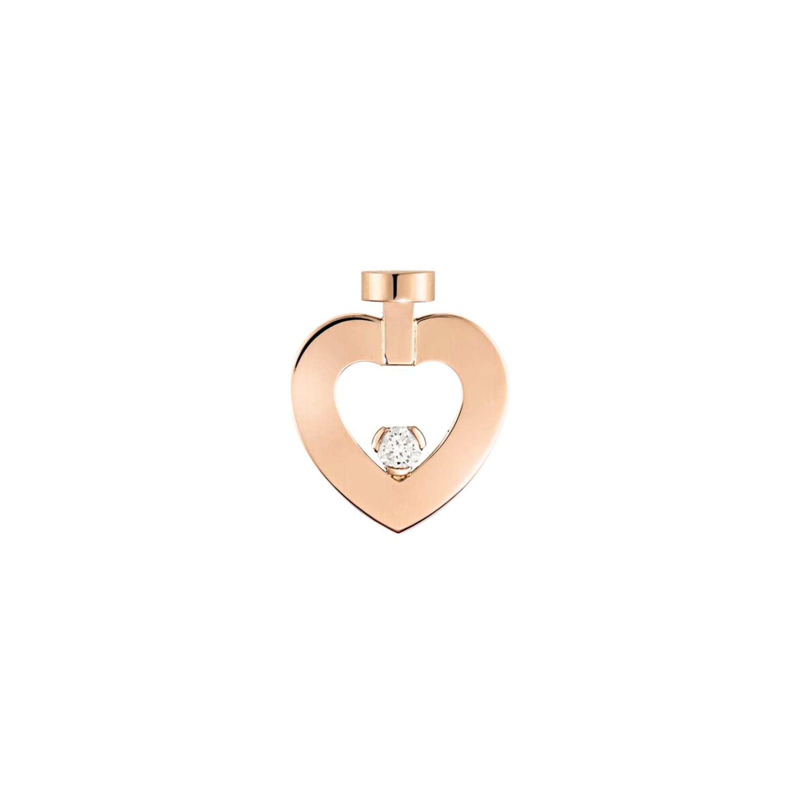Fred Pretty Woman 18ct Rose Gold 0.02ct Diamond Single Stud Earring Fred Pretty Woman 18ct Rose Gold 0.02ct Diamond Single Stud Earring