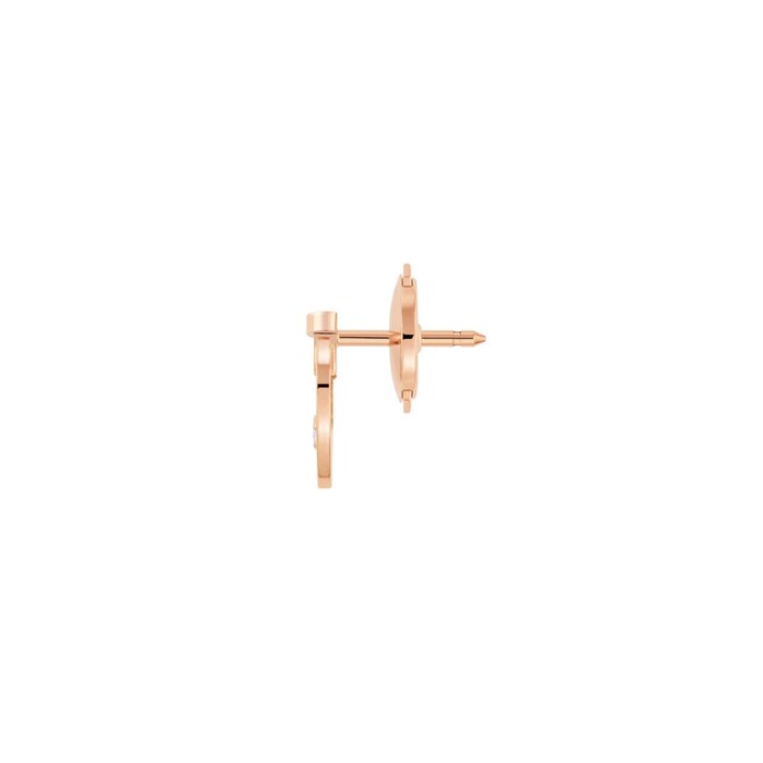 Fred Pretty Woman 18ct Rose Gold 0.02ct Diamond Single Stud Earring