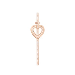 Fred Pretty Woman 18ct Rose Gold 0.26ct Diamond Single Drop Earring