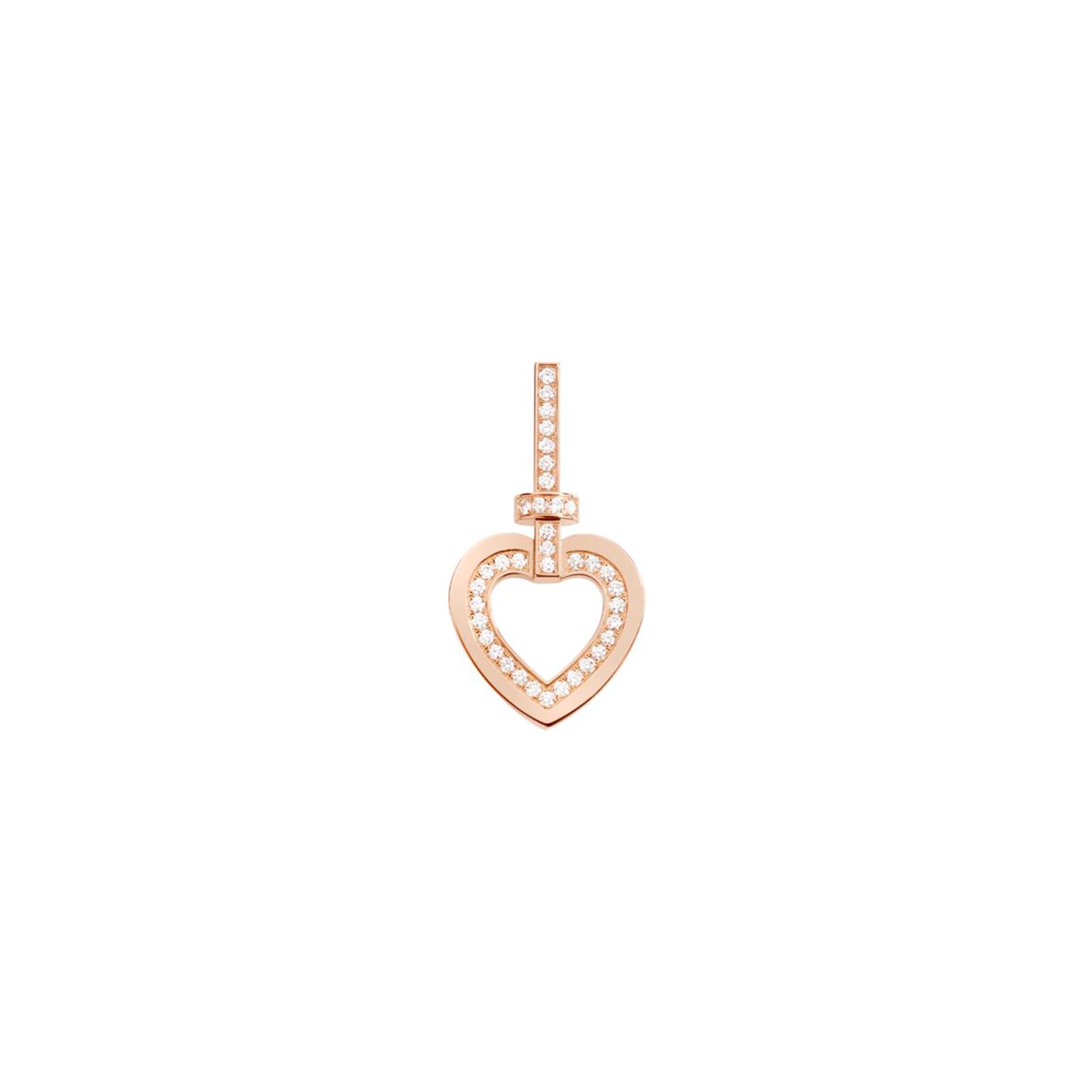 Fred Pretty Woman 18ct Rose Gold 0.26ct Diamond Single Drop Earring Fred Pretty Woman 18ct Rose Gold 0.26ct Diamond Single Drop Earring