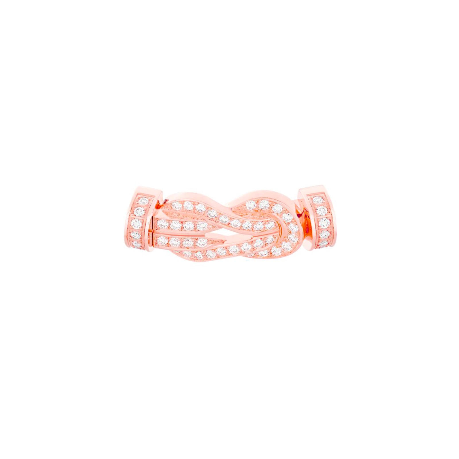 Fred Chance Infinie 18ct Rose Gold 0.31ct Diamond Buckle Medium Model Fred Chance Infinie 18ct Rose Gold 0.31ct Diamond Buckle Medium Model