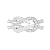 Fred Chance Infinie 18ct White Gold 0.22ct Diamond Ring