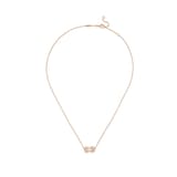 Fred Chance Infinie 18ct Rose Gold 0.10ct Diamond Necklace