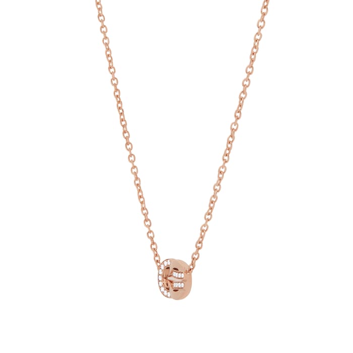 Fred Chance Infinie 18ct Rose Gold 0.10ct Diamond Necklace