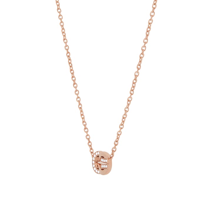 Fred Chance Infinie 18ct Rose Gold 0.10ct Diamond Necklace