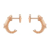 Fred Force 10 Rise 18ct Rose Gold 0.19ct Diamond Earrings