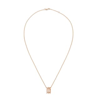 Fred Force 10 Rise 18ct Rose Gold 0.10ct Diamond Necklace