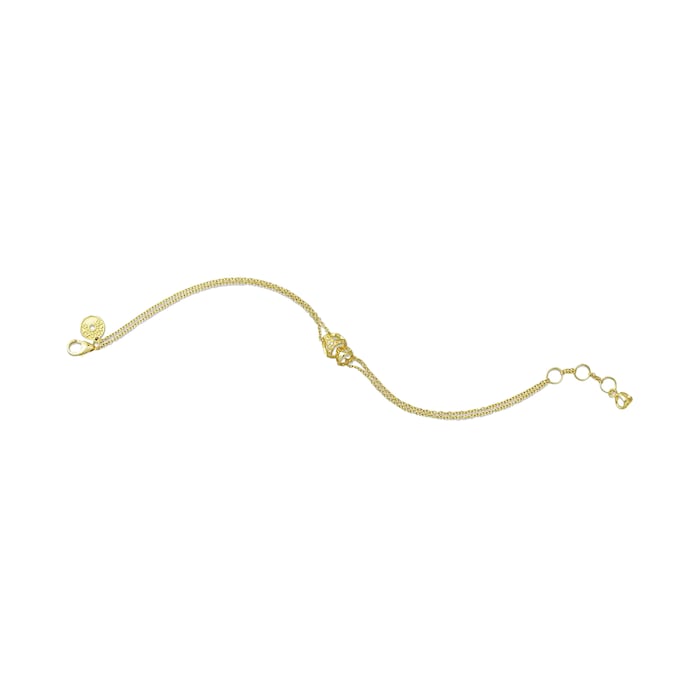 Di Modolo Linked By Love 18ct Yellow Gold Diamond Bracelet