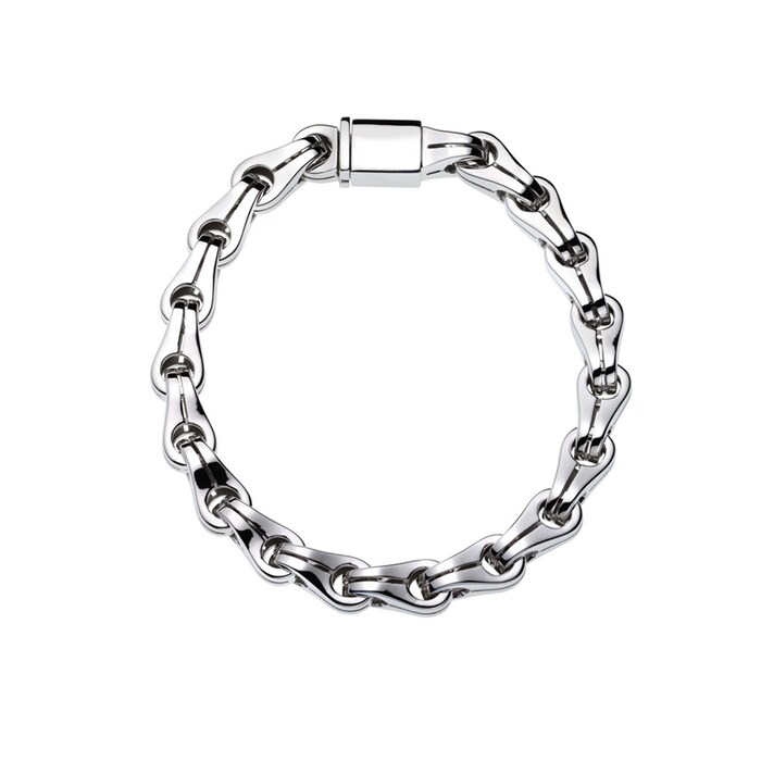 Di Modolo 18k White Gold Mens 8.25 inch Bracelet