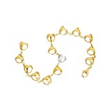 Di Modolo Icona 18ct Yellow and White Gold Diamond Bracelet