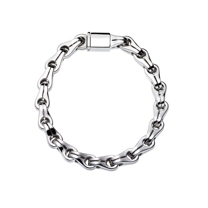 Di Modolo 18k White Gold Falco 5mm Bracelet