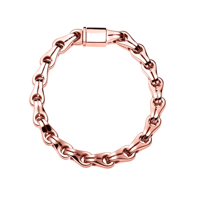 Di Modolo Mens Falco 18K Rose Gold Bracelet