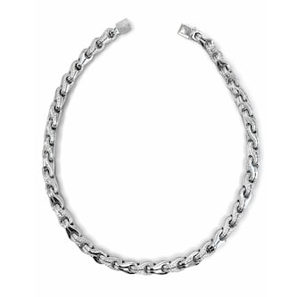 Di Modolo 18k White Gold Tempia 28.28cttw Diamond Necklace