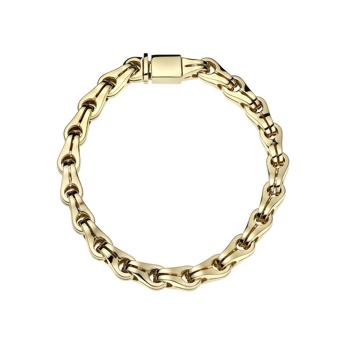 Di Modolo Mens Falco 18K Yellow Gold Chain Bracelet