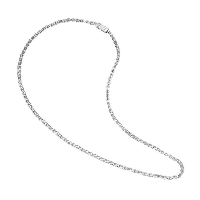 Di Modolo Mens Falco 18K White Gold Chain Necklace