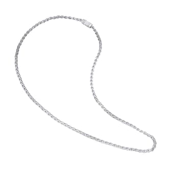 Di Modolo Mens Falco 18K White Gold Chain Necklace Di Modolo Mens Falco 18K White Gold Chain Necklace