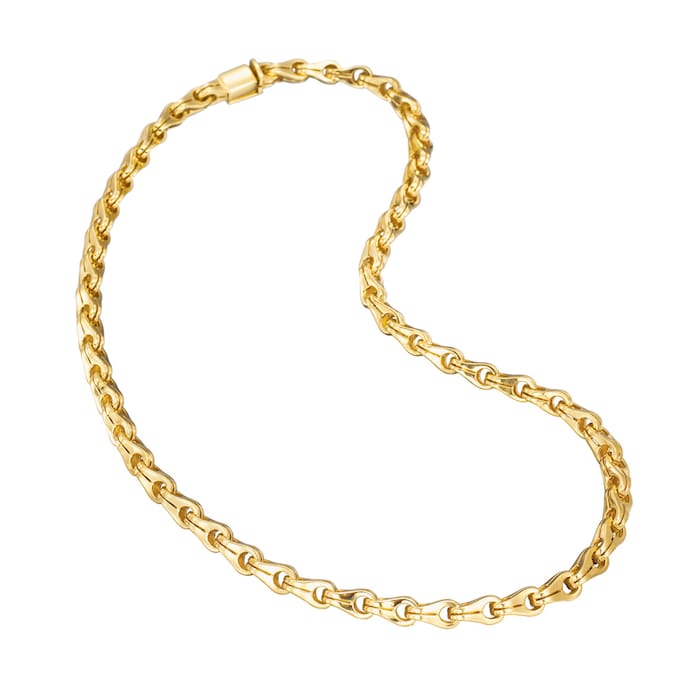 Di Modolo Mens Falco 18k Yellow Gold Chain Necklace